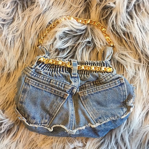 Denim Convertible Fanny Pack/Handbag - Picture 5 of 5